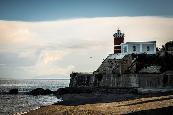 Faro di Capo d'Orlando, porto di partenza Veliana Charter